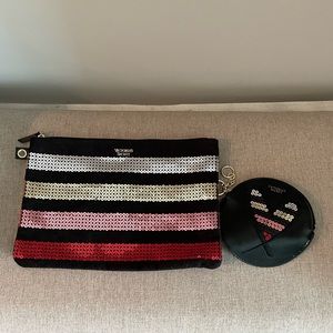 Victorias Secret cosmetic bag set